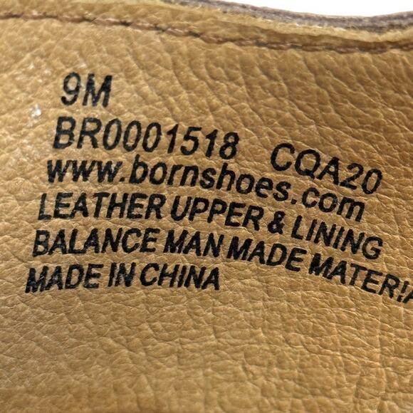 Born Sentinel Wedge Metallic Bronze Espadrille Platform Sandals Shoes Leather 9 - Picture 16 of 16